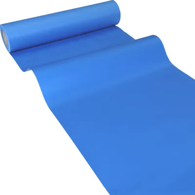 Produktbild von 50m x 0,40m JUNOPAX® Papier Tischläufer blau