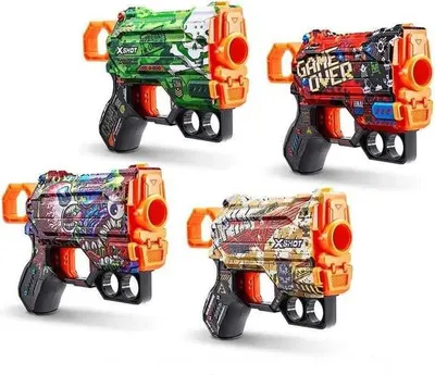 Produktbild von X-SHOT Skins Menace 24-Dart-Werfer - Spielzeug für Kinder