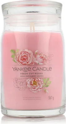 Obrázek produktu pro Yankee Candle Čerstvě řezané růže Signaturkerze 567 g