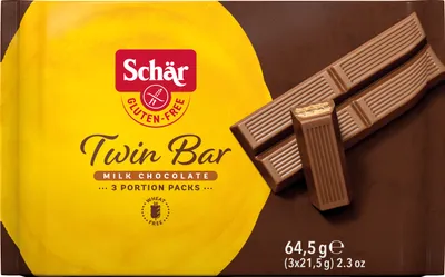Produktbild von Schär Twin Bar 3x21,5g