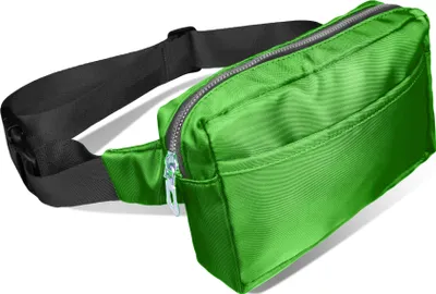 Produktbild von Bauchtasche Gürteltasche Hüfttasche Hip bag 3 Fächer Verstellbarer Gurt, Grün