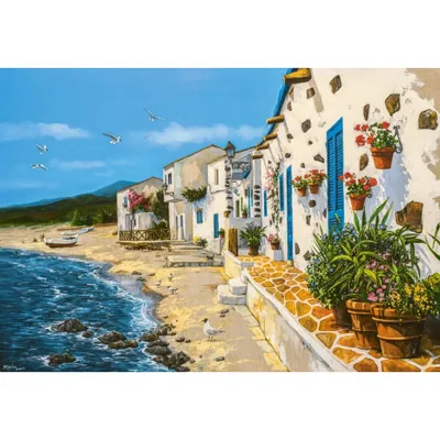 Produktbild von Castorland Puzzle Holiday Mood - 1000 Teile Jigsaw Puzzle
