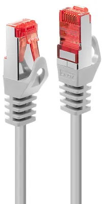 Produktbild von LINDY Patchkabel Cat6 S/FTP Basic hellgrau 1.00m