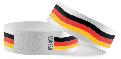 Produktbild von CombiCraft Tyrex Einlassbänder Deutschland Flagge - 100 Stück