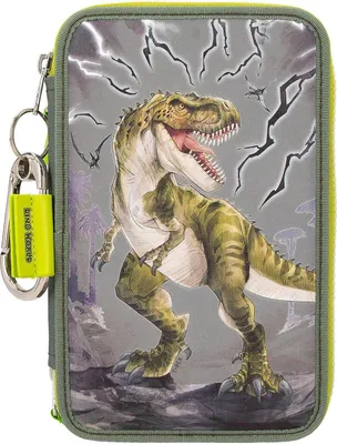 Produktbild von TOP MODEL 11758 Dino World Reflector Federmäppchen 3-teilig ausgestattet