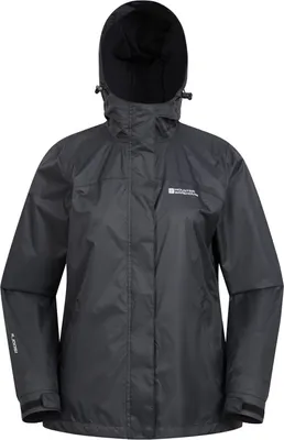 Image de Mountain Warehouse - Veste imperméable "Torrent" pour femme MW1981 (46 FR) (Noir)