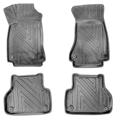 Produktbild von 3D Auto Fussmatten für Opel Astra J 2009-2018 Carbon-Optik