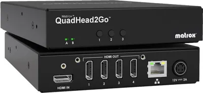 Produktbild von Matrox QuadHead2Go 4K Q155 (HDMI/HDMI) (Q2G-H4K2)