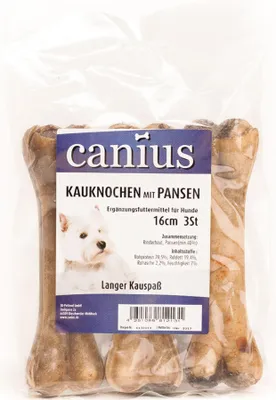 Produktbild von Can.Kauknoch m.Pansen 16cm 3St