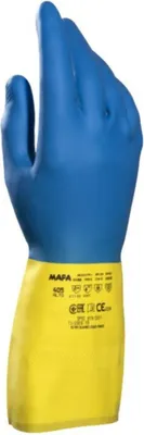 Produktbild von MAPA Chemikalienhandschuh Alto 405 Gr. 8 10 Stk