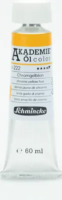 Produktbild von Schmincke 60ml AKADEMIE Öl color Chromgelbton Öl 41 222 011