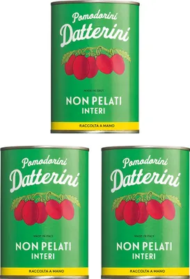 Produktbild von Kleine, ungeschälte Datteltomaten "Datterini" 3er-Set