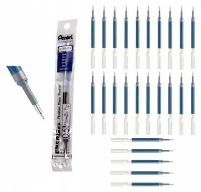 Produktbild von Pentel EnerGel LRN5 Nachfüllmine Blau 0,5 mm 25 Stück