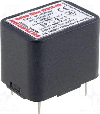 Produktbild von 1x Filter: Entstörkondensator 250VAC Netz Cy: 2,5nF THT 1FP614-4R Entstörungsfil