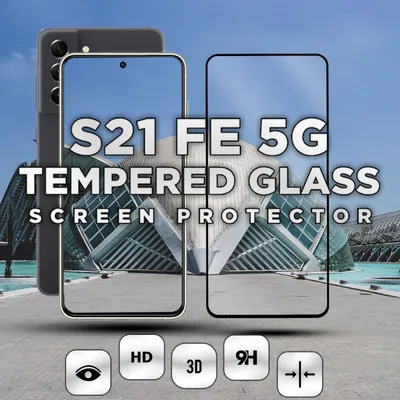 Obrázek produktu pro Samsung Galaxy S21 FE 5G - 9H pancéřové sklo - 3D ochrana displeje