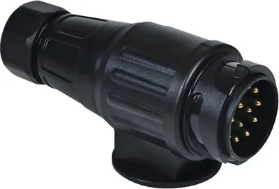 Produktbild von Stecker 13-polige Jäger schwarz