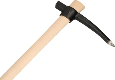 Produktbild von KOTARBAU® Keilhaue 1,5 kg mit Holzstiel Spitzhacke Pickel Hacke Pionierhacke Flachhacke zum Auflockern von harten Böden