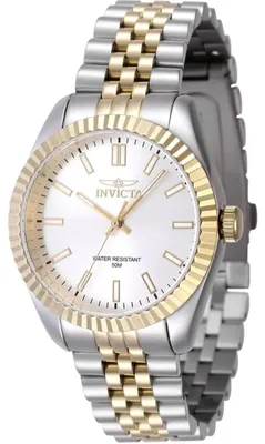 Zdjęcie produktu dla Invicta Specialty 47500 Zegarek Damski - Mechanizm Kwarcowy - Stal Nierdzewna z Srebrną Tarcza - 36 mm