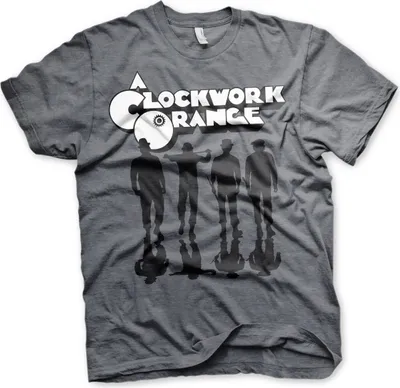 Produktbild von Clockwork Orange Shadows T-Shirt - Medium - Dark-Heather