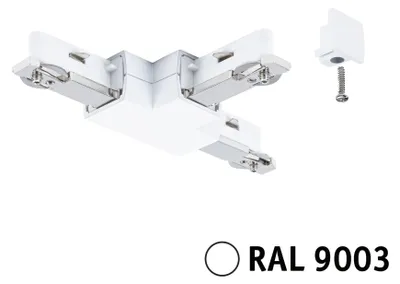 Immagine prodotto di Connettore Paulmann Urail a T 104x62 mm ma. 1000 W segnale bianco