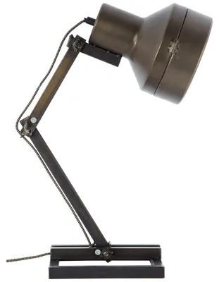 Produktbild von Brilliant Hardwork Tischleuchte E27 Schwarz Stahl 99037/46