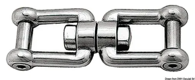 Immagine prodotto di Osculati Baracca/baracca girevole SS AISI316 6 mm Accessorio per ancoraggio barca
