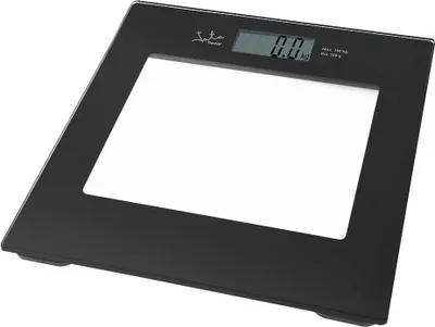 Produktbild von JATA 290, Elektronische Personenwaage, 150 kg, 100 g, Schwarz, kg / lb, Quadratisch
