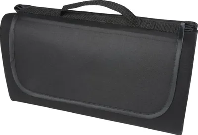 Image de Bullet - Couverture de pique-nique "Salvie", plastique PF3777 (taille unique) (Noir)