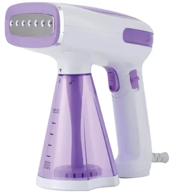 Obrázek produktu pro PRIME3 SGS31 napařovač oděvů Ruční napařovač oděvů 0,25 l 1500 W Fialová, bílá