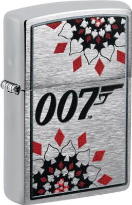Zdjęcie produktu dla Zapalniczka Zippo Casino Royal 007 Unisex Silver Metal
