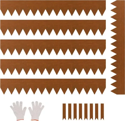 Immagine prodotto di Bordure in acciaio per giardino, confezione da 6 pezzi, 40 x 6 pollici, resistenti alle intemperie, per prati e giardini