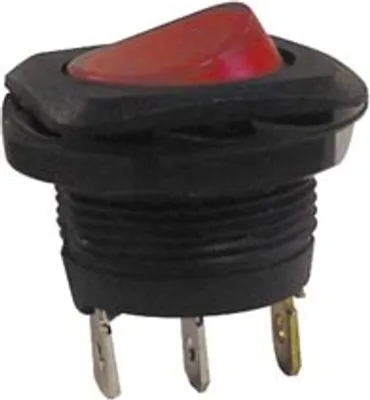 Produktbild von Velleman R1945C, Wippschalter, Kabelgebunden, Nylon, Schwarz, Rot, 250 V, 125 - 250 V
