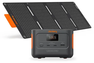 Zdjęcie produktu dla Przenośna stacja zasilania - Bateria 100 W - Wyjście 128 W - 3 porty - Akumulator LiFePO4