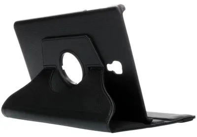 Productafbeelding van 360° Draaibare Bookcase voor de Samsung Galaxy Tab A 10.5 (2018) - Zwart