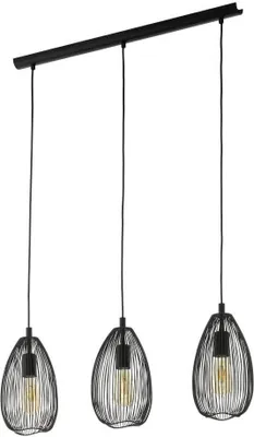 Produktbild von EGLO Clevedon, Flexible Halterung, Schwarz, Schwarz, Stahl, Wohnzimmer, Drinnen