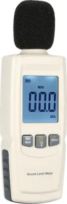 Obrázok produktu pre LCD digitálny merač úrovne zvuku Merací prístroj na meranie hlasitosti hluku Decibelový monitorovací tester 30-130 dB