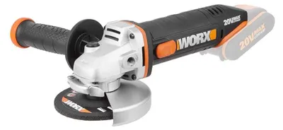 Image de Meuleuse sans fil 115 mm 20 V, 8 600 tr/min, 1 disque – Worx WX800.9