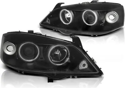 Produktbild von Scheinwerfer CCFL Angel Eyes passend für Opel Astra G Bj. 98-05 Schwarz