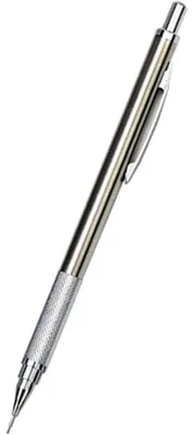 Immagine prodotto di Matita meccanica in metallo con temperino, disponibile con mine da 0,3/0,5/0,7/0,9/1,3/2,0/3,0 mm