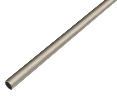 Produktbild von Alberts Rundrohr Aluminium, edelstahldesign, dunkel 1000 x 8 x 1 mm