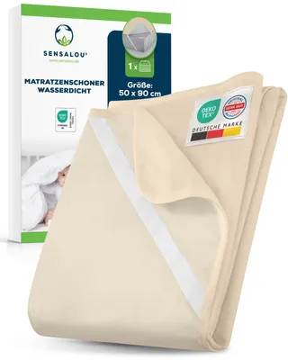 Zdjęcie produktu dla Sensalou Matratzenschoner 50 x 90 cm - Beige (1er Pack)