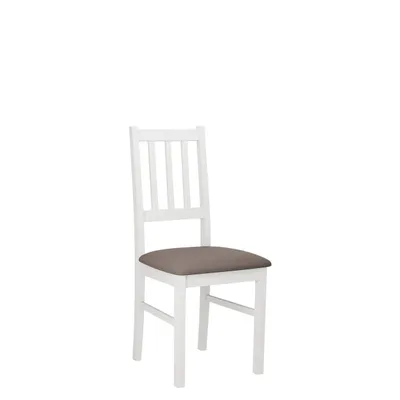 Immagine prodotto di Sedia per la cucina EDON 4 - bianco / marrone 1