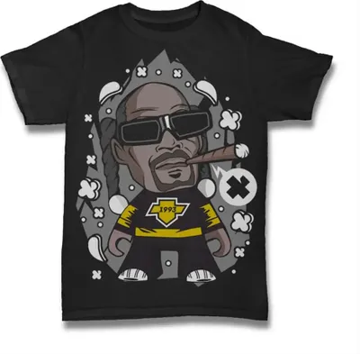 Produktbild von Herren Grafik T-Shirt Amerikanischer Rapper - Hip Hop Grafik s für – American Rapper - Hip Hop Graphic S For – Öko-Verantwortlich Vintage Jahrgang
