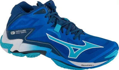 Produktbild von Mizuno Wave Lightning Z8 Mid Volleyballschuhe Blau EU 45 Mann Blau EU 45