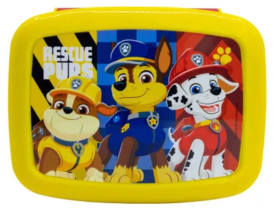Produktbild von Paw Patrol Kinder BentoPro Lunchbox Brotdose Frühstücks-Box Vesper-Dose mit 3 Fächern
