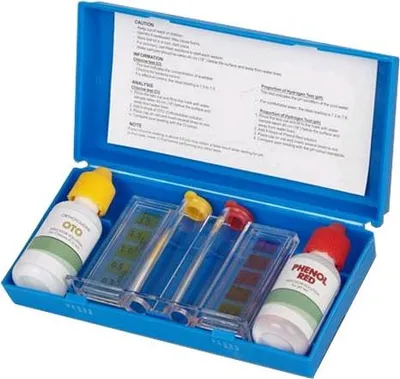 Zdjęcie produktu dla Tester, miernik, zestaw do mierzenia pH wody w basenie i chloru, ręczny