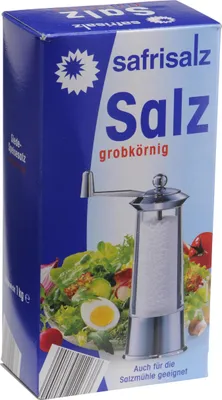 Produktbild von Safrisalz grobkörnig (1kg Packung)