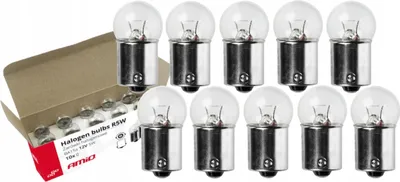 Zdjęcie produktu dla AMiO ŻARÓWKI R5W 12V 5W BA15S POSTOJÓWKA 10 szt MOCNA I TRWAŁA