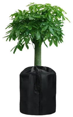 Produktbild von Topfschutz Pflanzen Winter 90 x 60 cm Thermo mit Reißverschluss und Kordelzug
