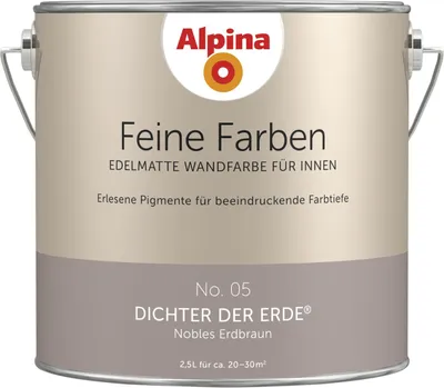 Produktbild von Alpina Feine Farben konservierungsmittelfrei Dichter der Erde 2,5 L